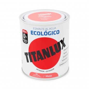 Esmalte gua Ecolgico Titanlux Mate 750ml