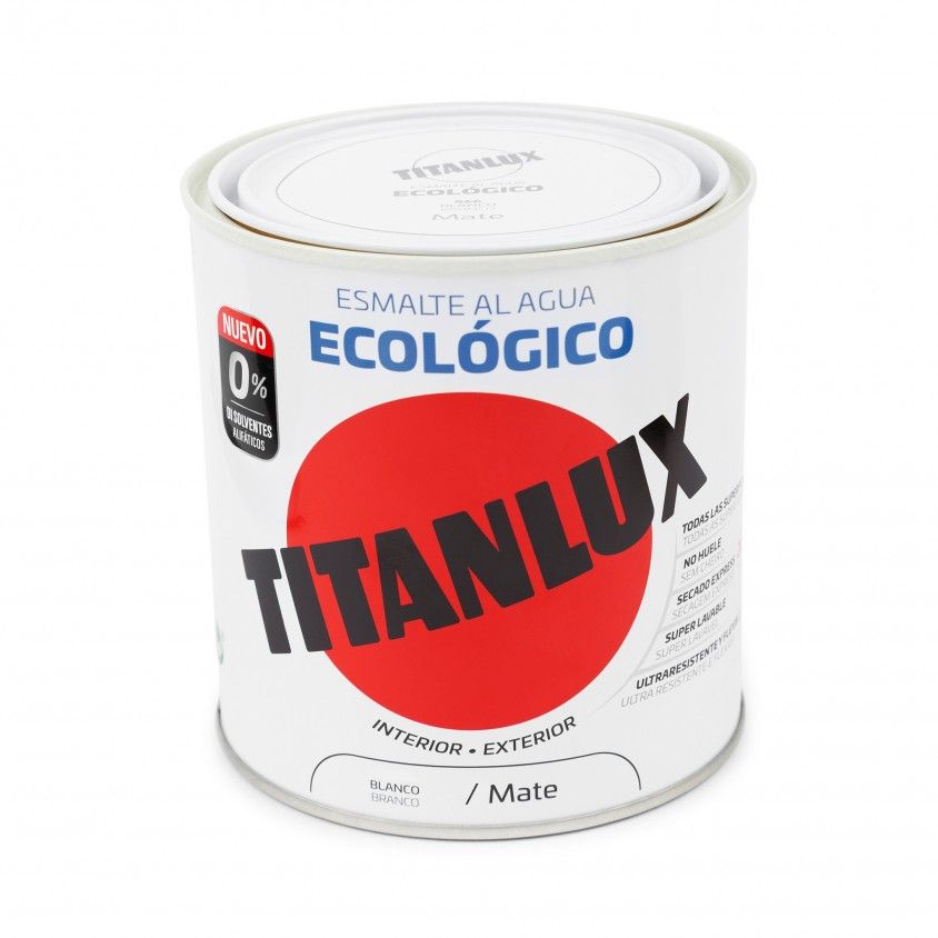 Esmalte gua Ecolgico Titanlux Acetinado 250ml