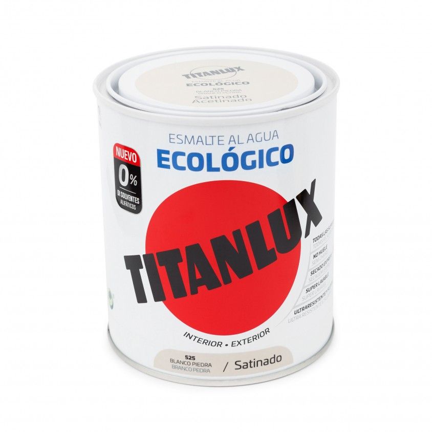 Esmalte gua Ecolgico Titanlux Acetinado 250ml