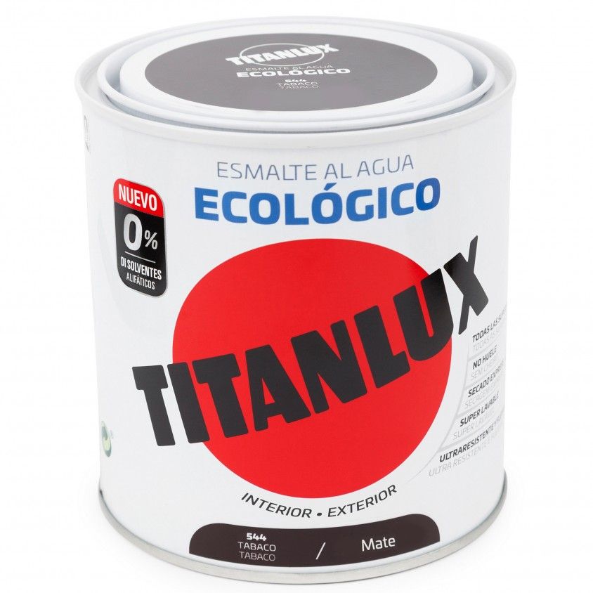 Esmalte gua Ecolgico Titanlux Mate 250ml