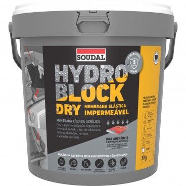 Revestimento Acrílico Impermeável Hydro Block Dry 5kg