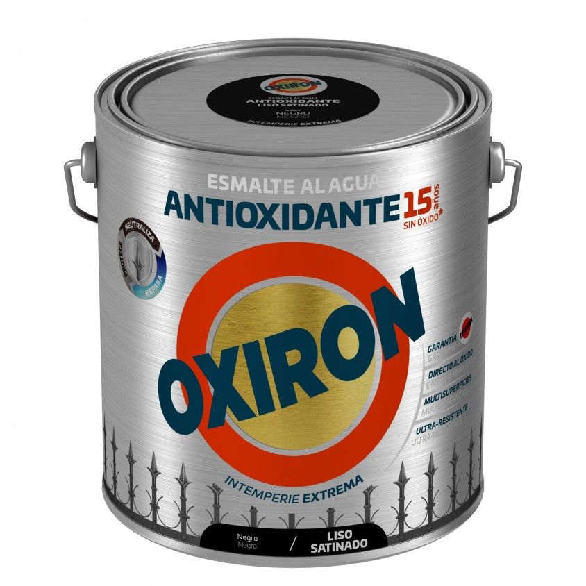 Esmalte gua Oxiron Anti Ferrugem Acetinado 2.5L