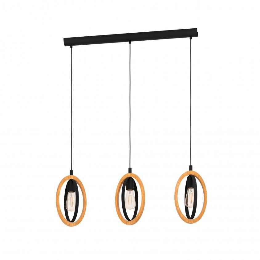 Suspenso Eglo Basildon Hl/3 E27