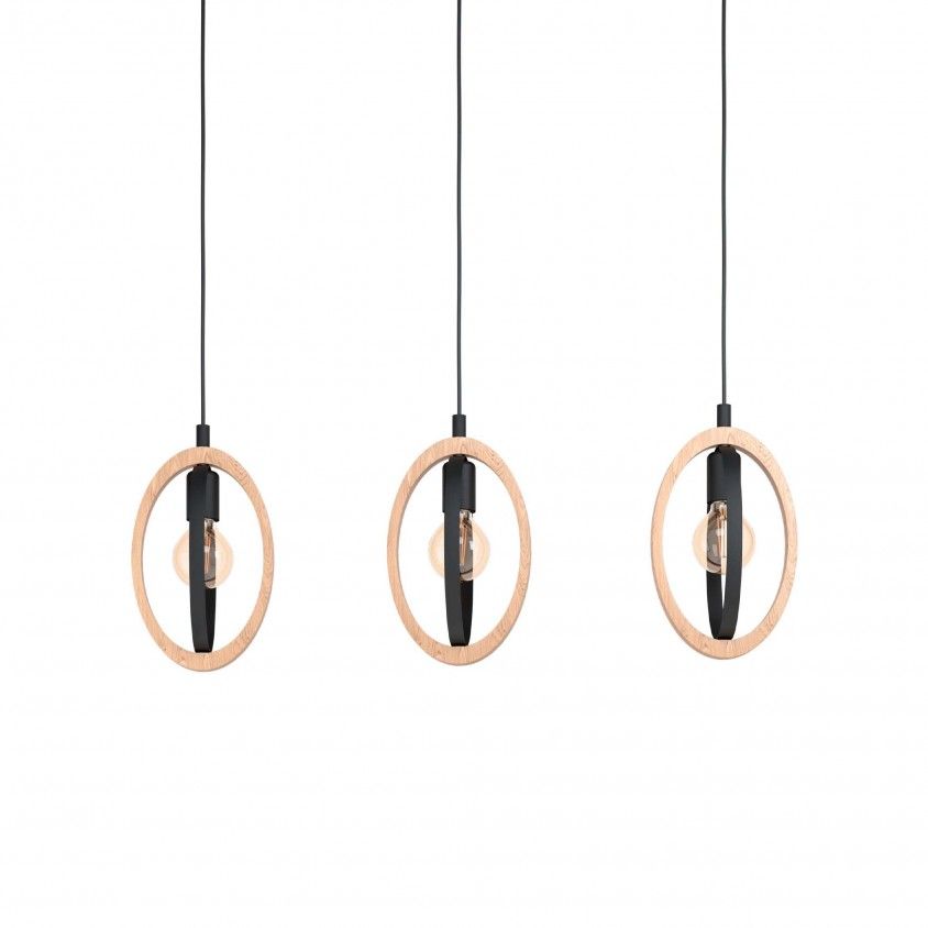 Suspenso Eglo Basildon Hl/3 E27