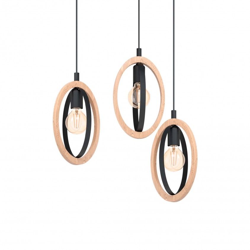 Suspenso Eglo Basildon Hl/3 615 E27