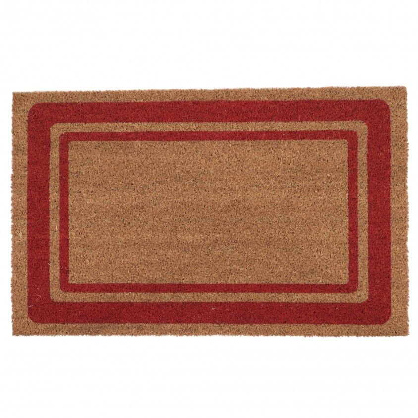 Tapete Cairo Rebordo Vermelho