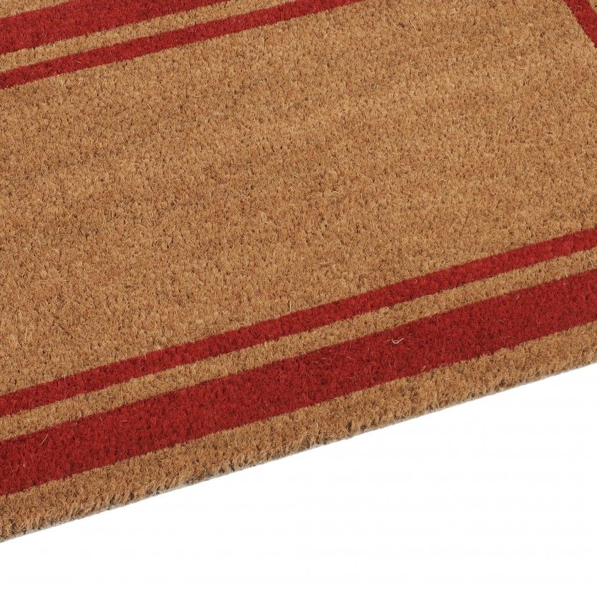 Tapete Cairo Rebordo Vermelho