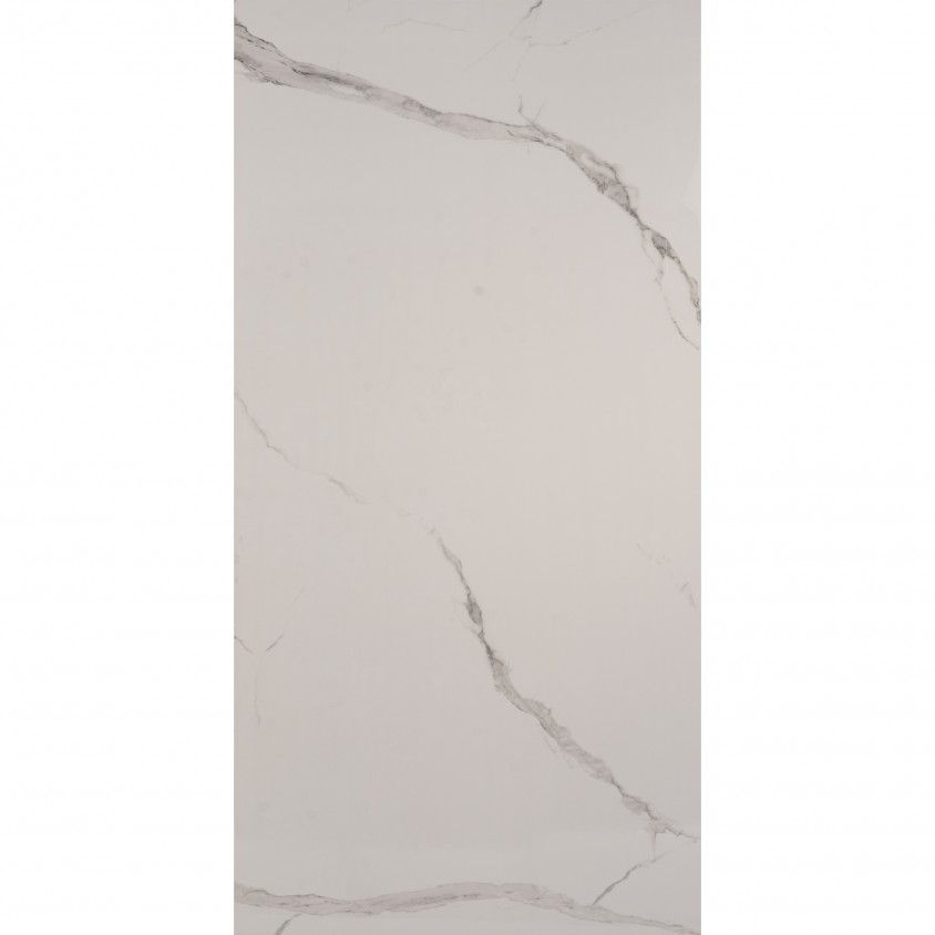 Porcelnico Retificado Streightex White Carrara 60x120