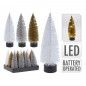 Árvore de Natal com Led 17cm Sortida