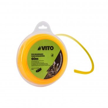 Fio Nylon Quadrado Vito 3.0mm 100m