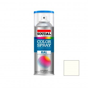 Spray Soudal RAL 9010 Mate