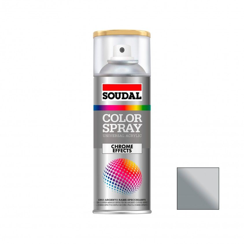 Spray Efeito Cromado Soudal