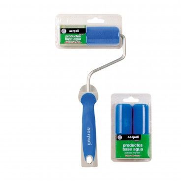 Recarga Mini Rolo Nespoli Microcrater Azul