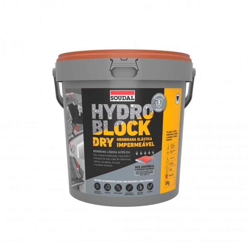 Revestimento Acrlico Impermevel Soudal Hydro Block Dry