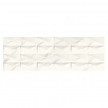 Revestimento Revigres Calacatta Gift Bianco Brilho Retificado 30x90