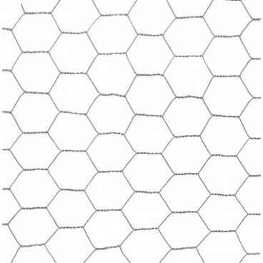 Rede Hexagonal Zincada Malha 1/2 (13mm) 0.50m - Rolo 5m