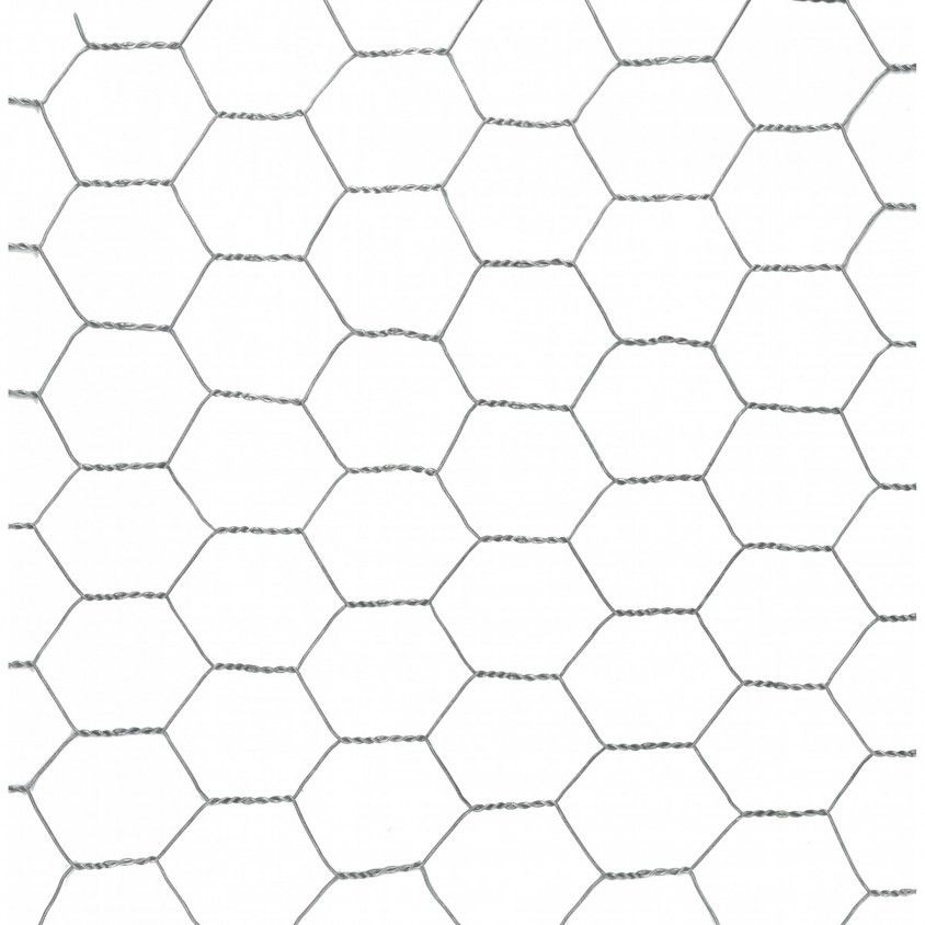 Rede Hexagonal Zincada Malha 1/2 (13mm) - Rolo 5m