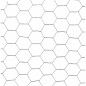 Rede Hexagonal Zincada Malha 1/2 (13mm) - Rolo 5m