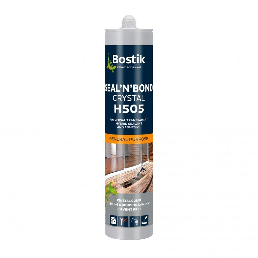 Cola e Veda Bostik H505 Cristal Transparente 290ml