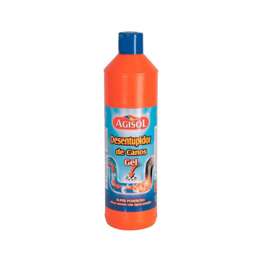 Desentupidor de Canos Agisol 1L Desentupidor de Canos Agisol 1L