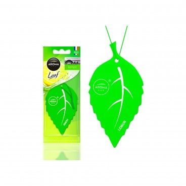 Ambientador Auto Aroma Leaf Limo