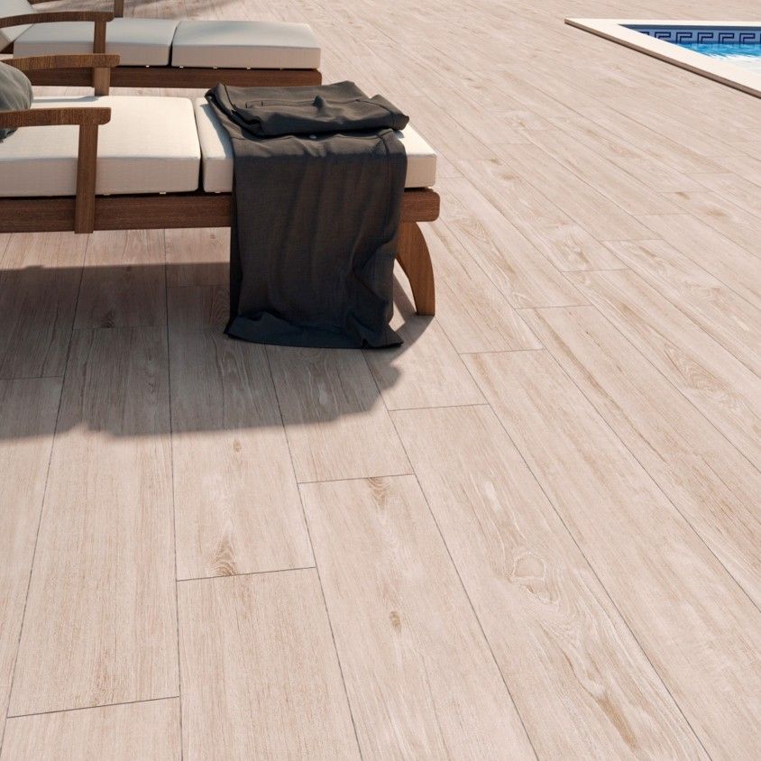 Pavimento Antiderrapante Alaplana Vilema Exterior Beige 23x120 Pavimento Antiderrapante Alaplana Vilema Exterior Beige 23x120