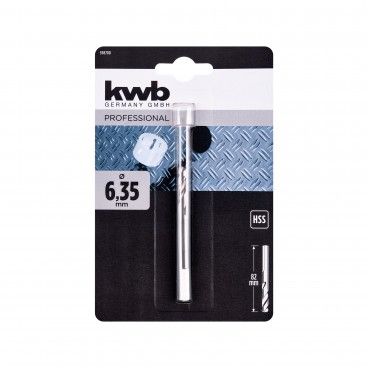 Kwb Broca Centradora HSS 6.35x82mm