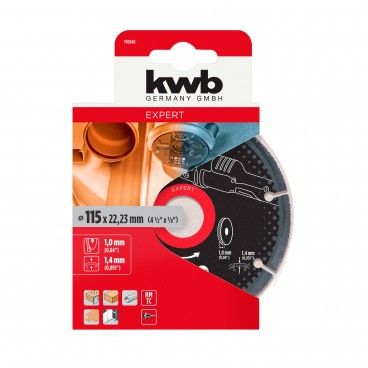 Kwb Disco HM Multimaterial Madeira e PVC 22.23x1mm