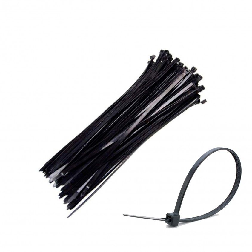 Abraadeira de Serrilha 2.5x160 mm 100uni