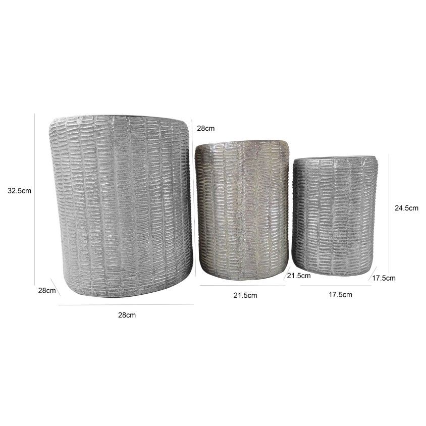 Vaso Metal Pauline Antique