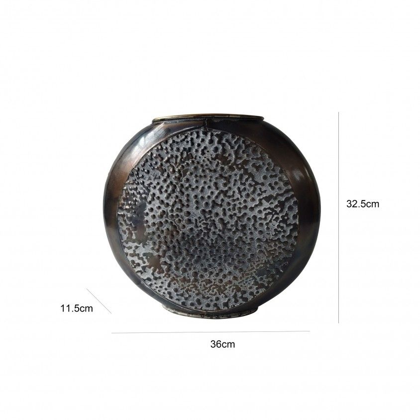 Vaso Metal Paloma Antique