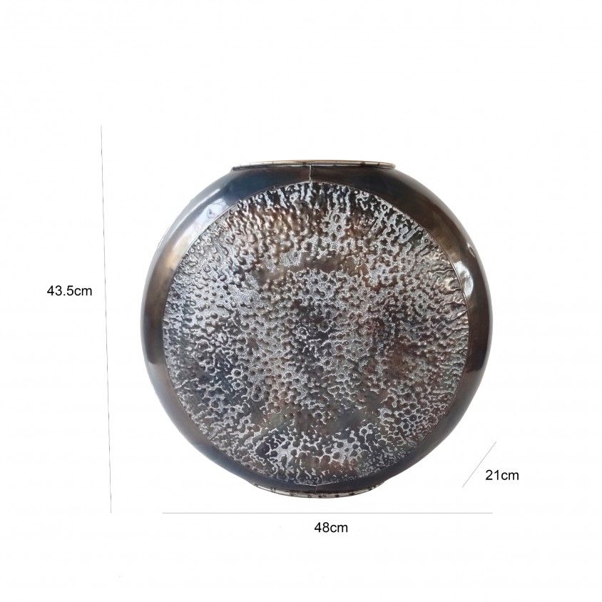 Vaso Metal Paloma Antique