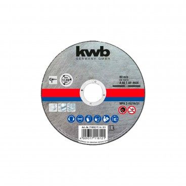 Kwb Disco Corte Metal e Inox Eco 1mm