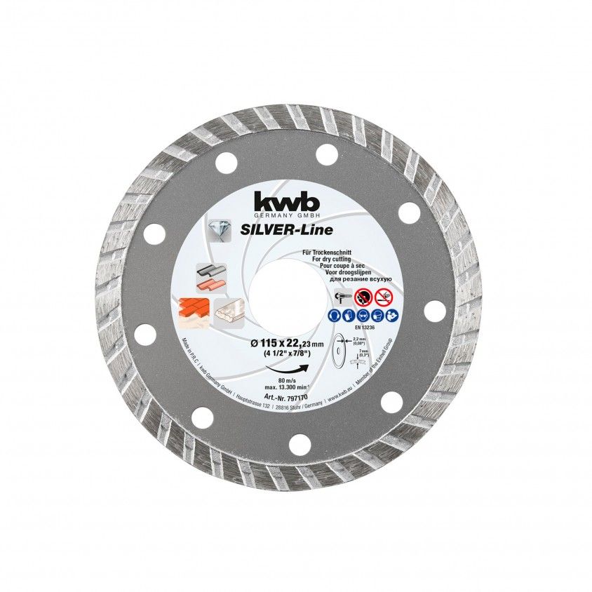 Kwb Disco Diamante Turbo Eco 22.23MM