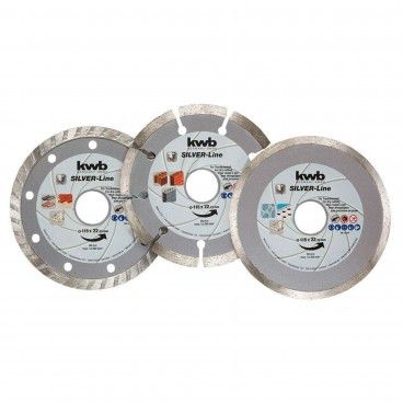 Kwb Disco Diamante Sortidos 115mm 3uni