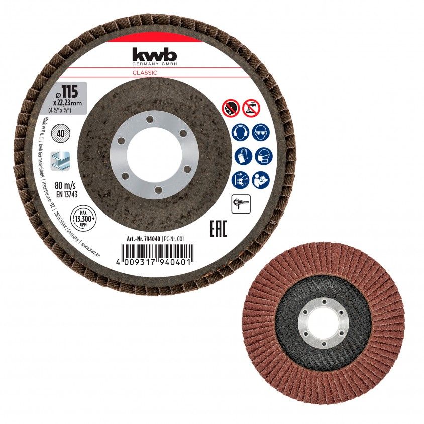 Kwb Disco Laminas Corindo para Madeira e Metal 115mm