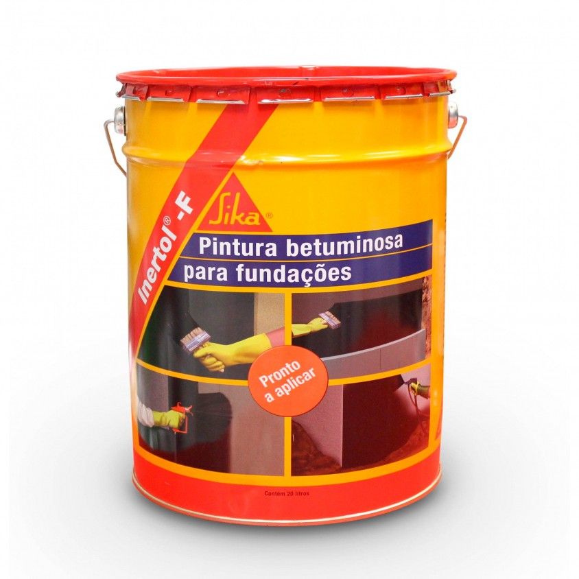 Tinta Betuminosa Sika Inertol F