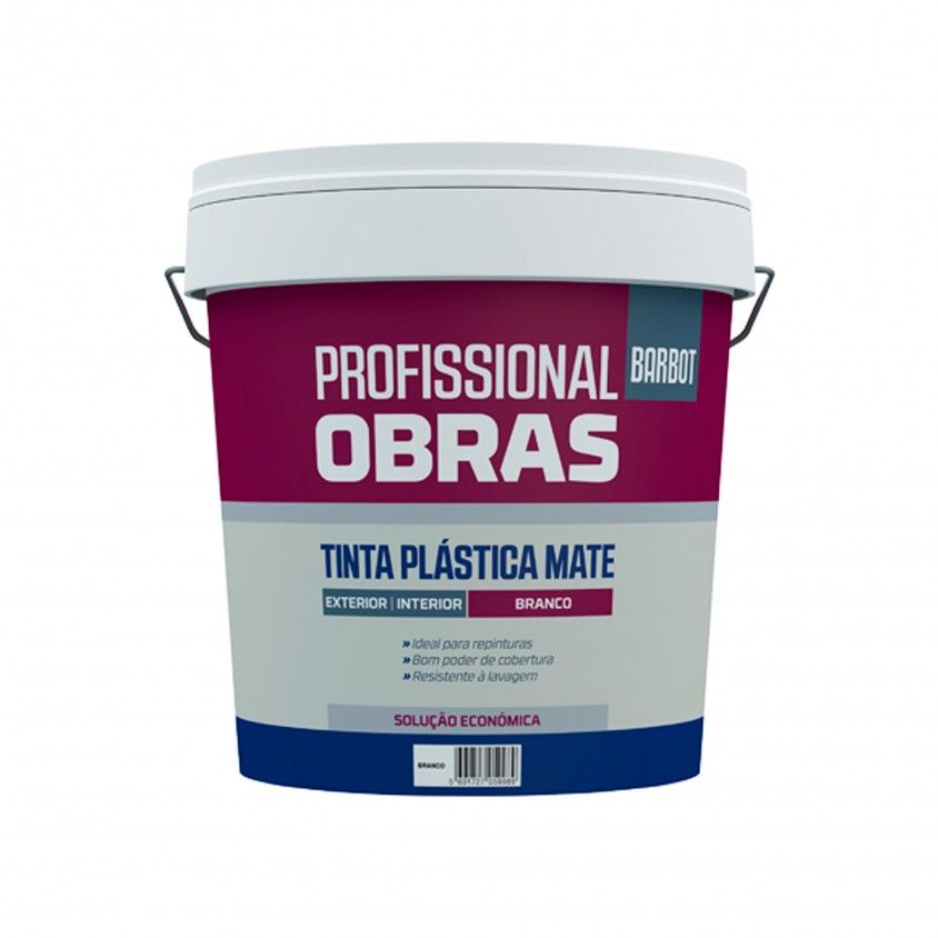 Barbot Tinta Profissional Obras Mate Int/Ext BR