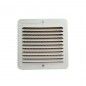 Grelha Ventilao Odem Alumnio Branco c/ Rede