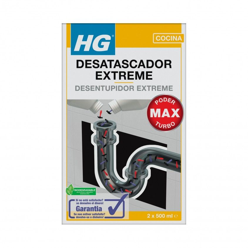 Desentupidor Extreme HG 2x500ml