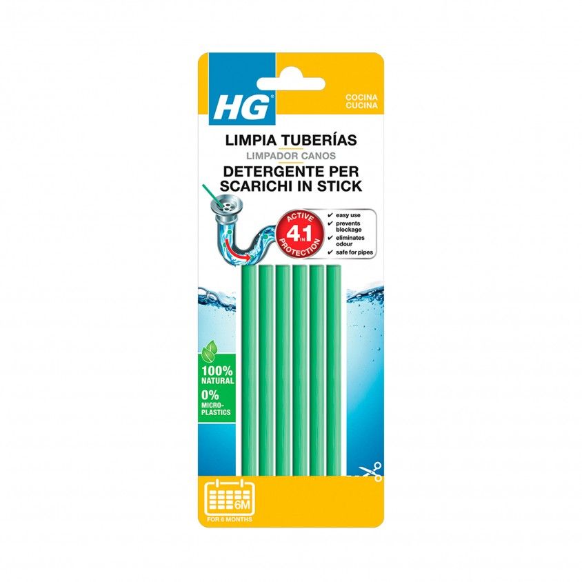 Limpador Canos Stick HG 6 uni