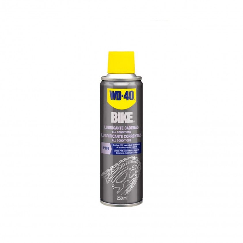 Spray Lubrificante Correntes Bicicleta WD-40 250ml