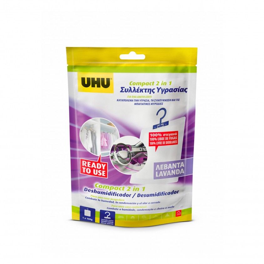 Desumidificador Compact Lavanda UHU Air Max 100g