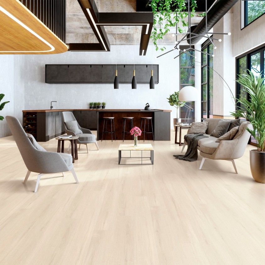 Pavimento Mineral  Prova de gua 1215x195x8mm
