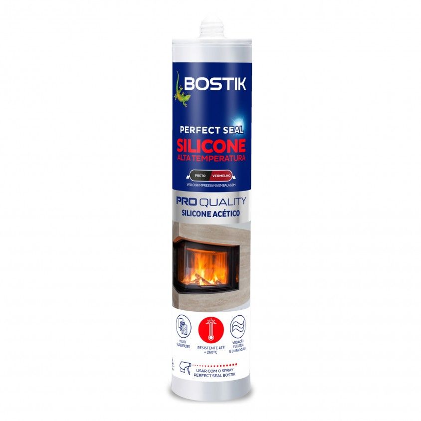 Silicone Alta Temperatura Bostik Perfect Seal 300ml