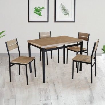 Mesa Mlaga com 4 Cadeiras