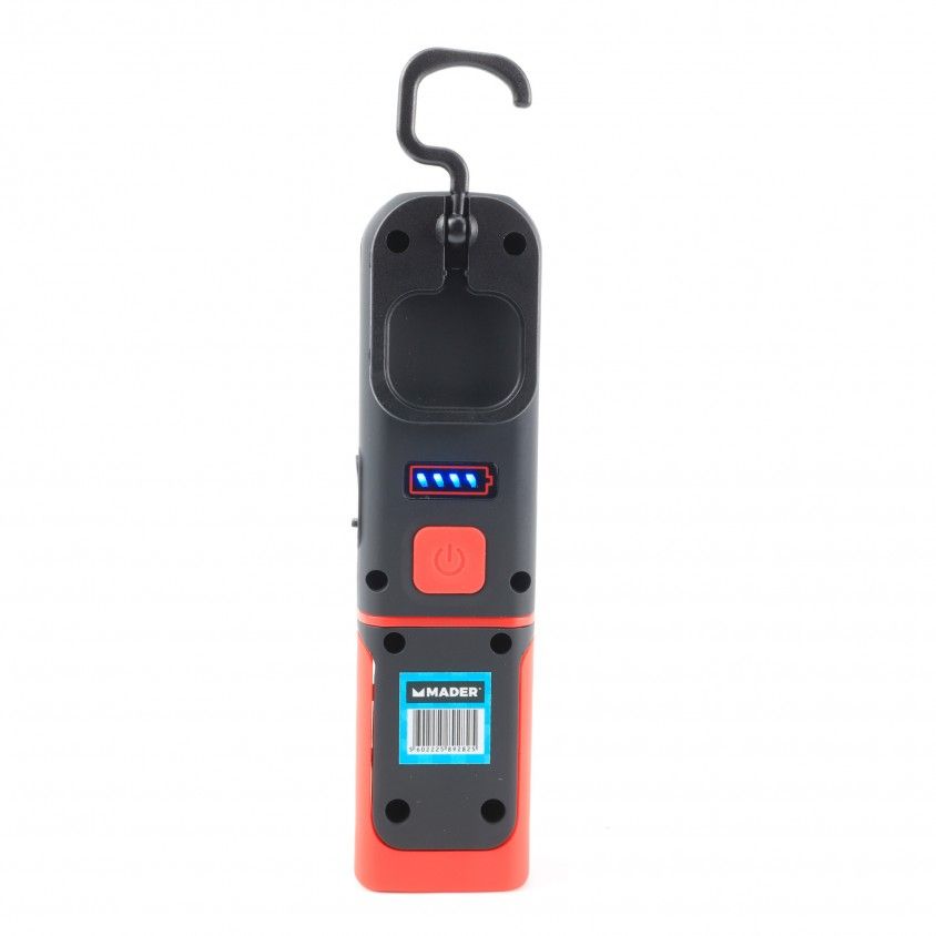 Lanterna Recarregável 5W COB+1LED Mader Lanterna Recarregável 5W COB+1LED Mader