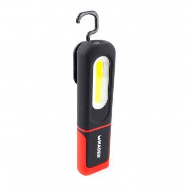 Lanterna Recarregvel 5W COB+1LED Mader