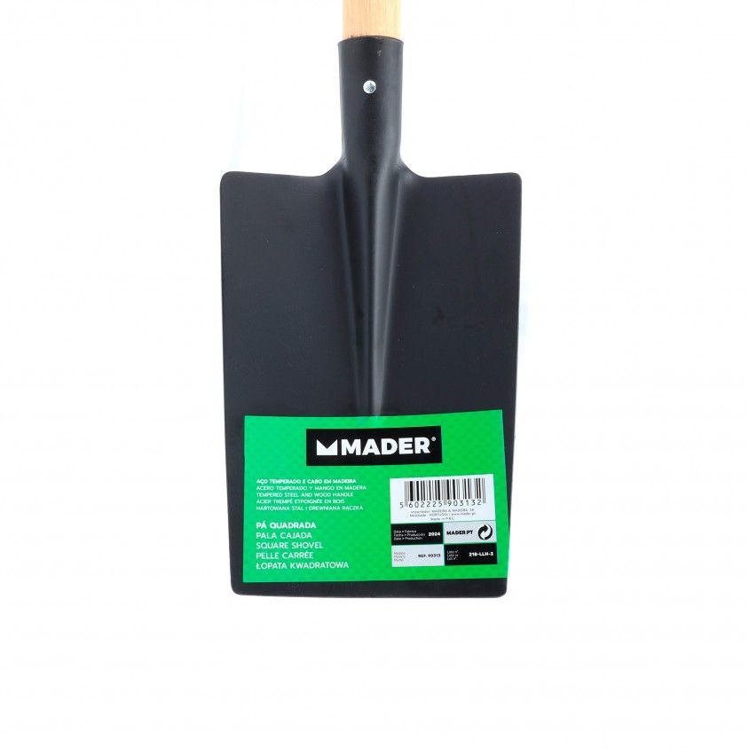 P Quadrada Ao c/ Cabo Madeira Mader 156cm