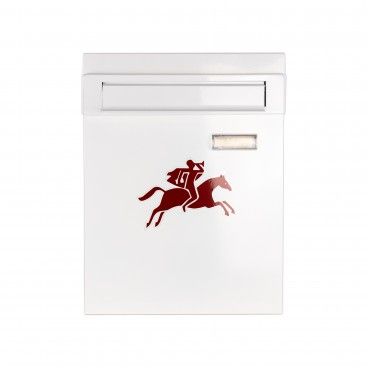 Caixa Correio Porta Trs Branco Flux N2